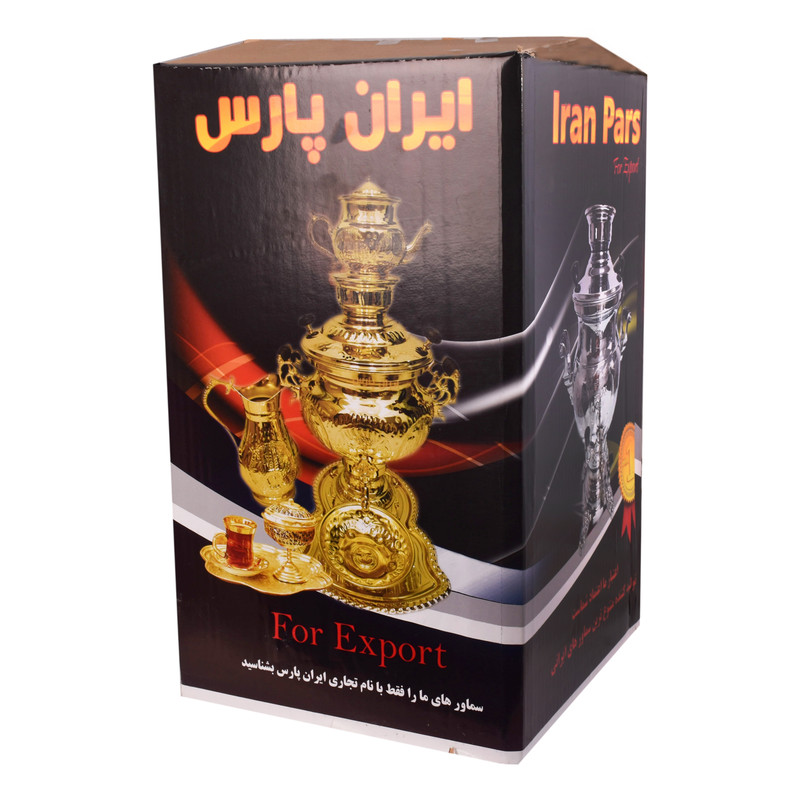 سماور گازی ایران پارس مدل مرجان کد 070 ظرفیت 6 لیتر