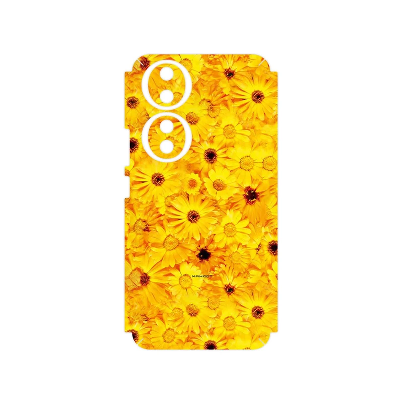برچسب پوششی ماهوت مدل Yellow_Flower مناسب برای گوشی موبایل آنر 90