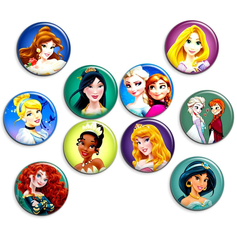 پیکسل پرمانه طرح پرنسس ها کد pmg.7724 مجموعه 10 عددی