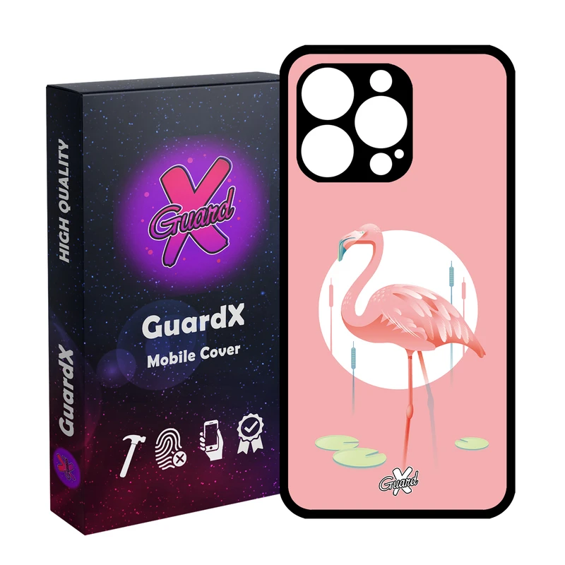 کاور گارد ایکس طرح Flamingo مدل Glass10084 مناسب برای گوشی موبایل اپل iPhone 13 Pro