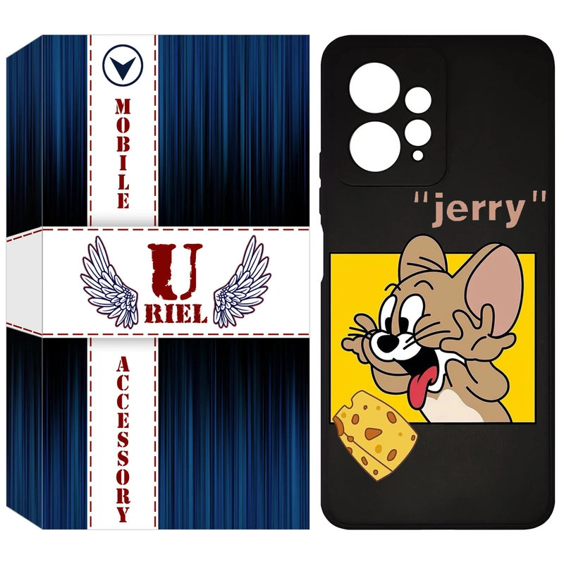 کاور یوریل مدل KSH کد 11 طرح جری مناسب برای گوشی موبایل شیائومی Redmi Note 12 4G