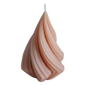 شمع دست ساز مدل مخروطی مدرن 