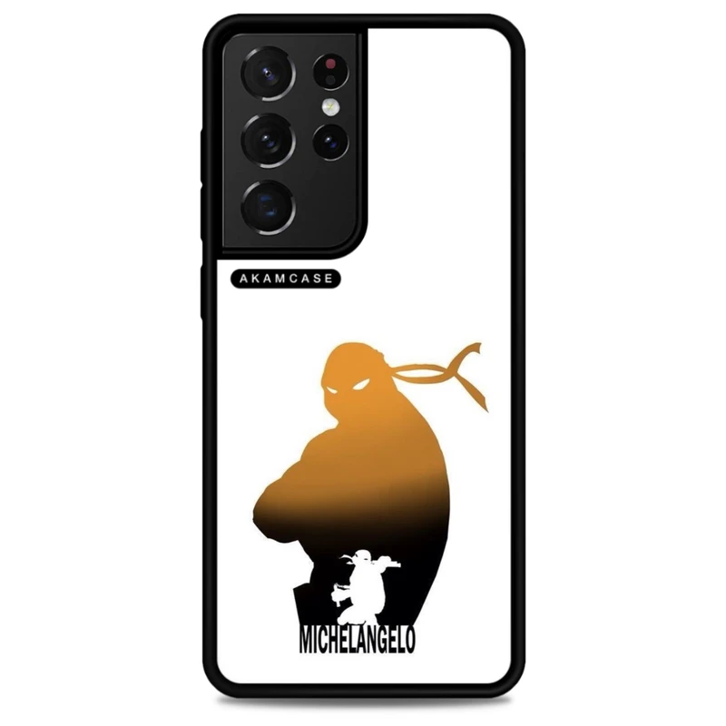 کاور آکام مدل AMC-WSGS21U-NINJA TURTLES8 مناسب برای گوشی موبایل سامسونگ Galaxy S21 Ultra