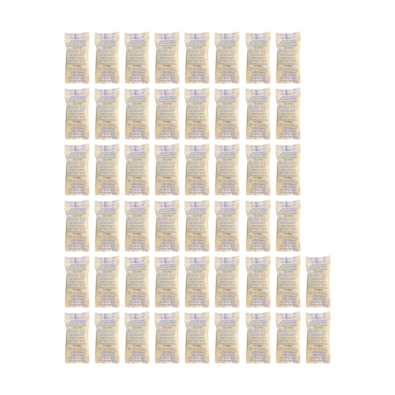 رطوبت گیر سیلیکاژل مدل پارچه ای کد retiro وزن 5 گرم بسته 50 عددی