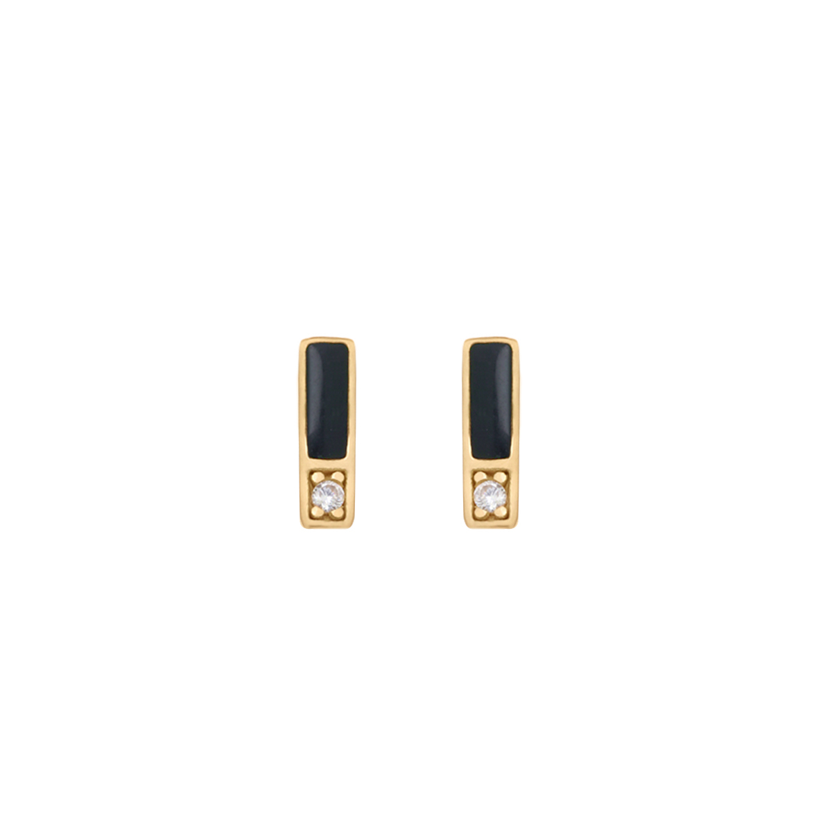 گوشواره طلا 18 عیار زنانه بان گالری مدل لیانا