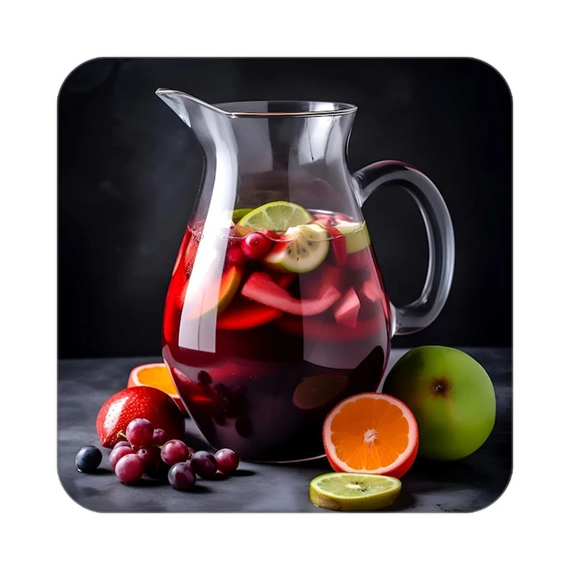 زیر لیوانی کاکتی طرح میوه مدل mp21910