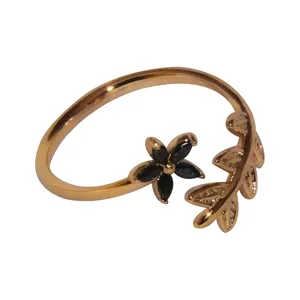 انگشتر زنانه ژوپینگ مدل گل