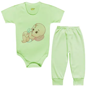 ست بادی و شلوار نوزادی کارانس مدل BSTG-3208