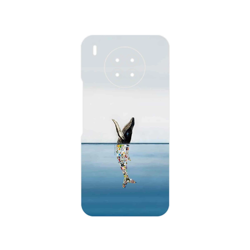 برچسب پوششی ماهوت مدل Collage of Sea Trash مناسب برای گوشی موبایل هوآوی Nova 8i