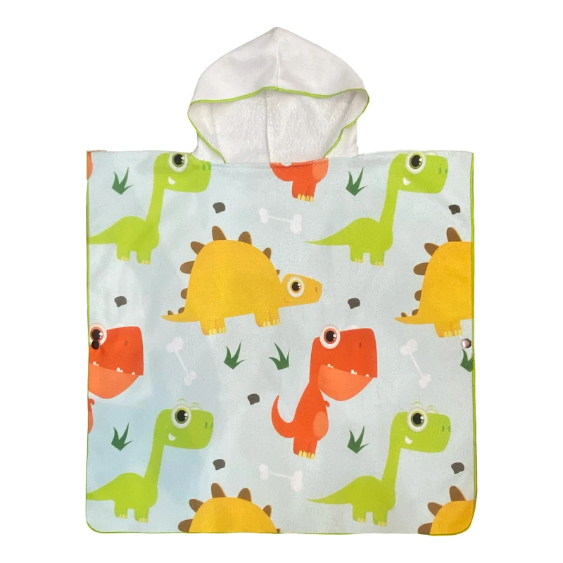 حوله استخری کودک مدل پانچویی طرح دایناسور سایز 70x70 سانتی‌متر