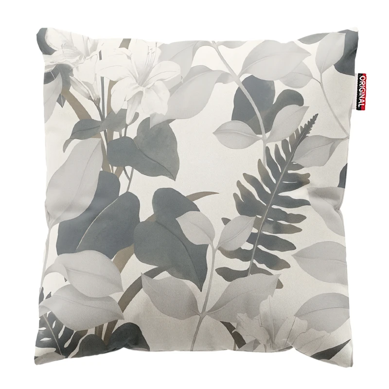 کوسن پاد آفرین مدل گل و برگ کد PK403184 سایز 40*40 سانتی متر