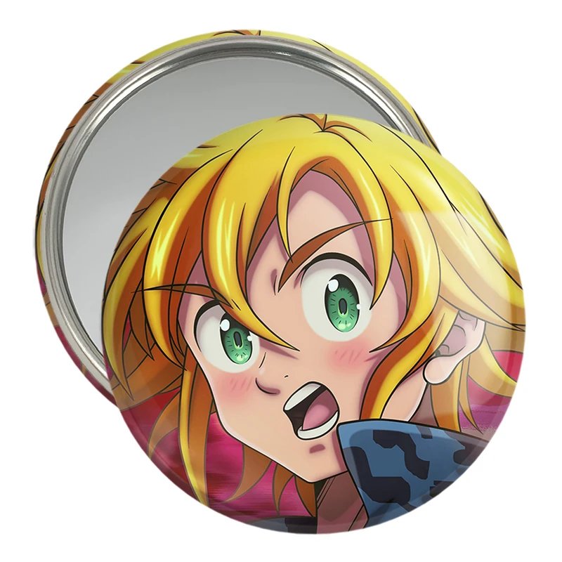 آینه جیبی خندالو مدل ملیوداس انیمه هفت گناه کبیره  کد 17529