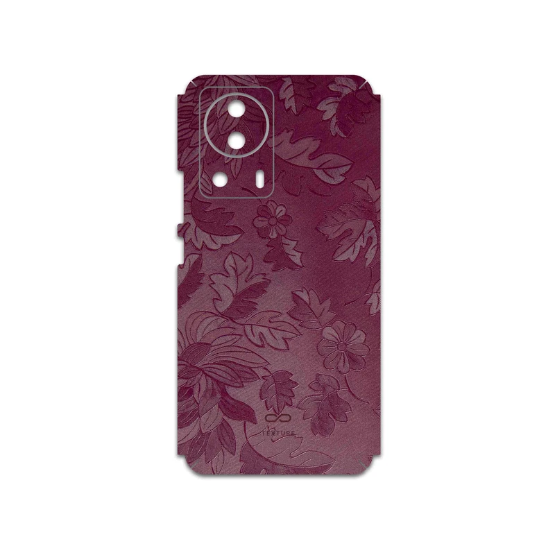 برچسب پوششی ماهوت مدل Red-Wildflower مناسب برای گوشی موبایل شیائومی 13 Lite