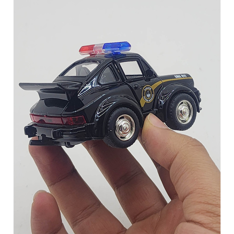 ماشین بازی ناب سل مدل فلزی عقبکش پورشه مینیاتوری