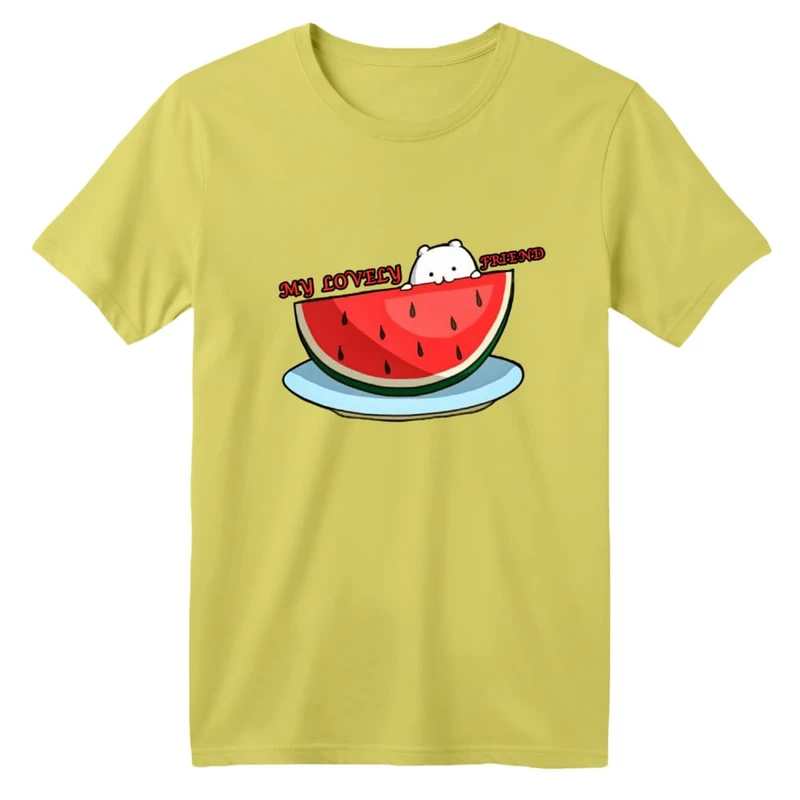 تی شرت آستین کوتاه بچگانه مدل هندوانه یلدایی کد 7