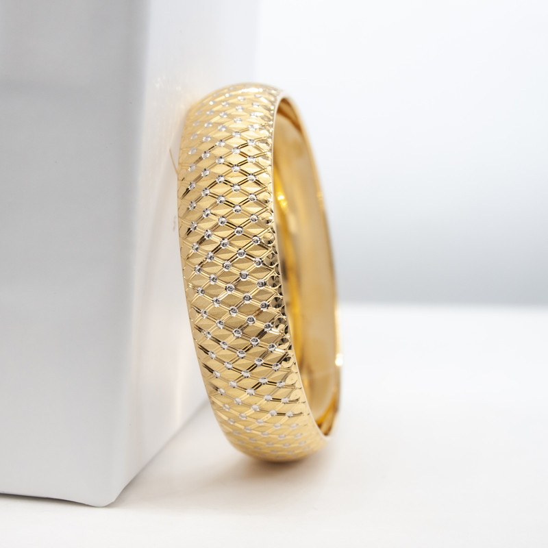 النگو طلا 18 عیار زنانه سهی مدل VB52-1