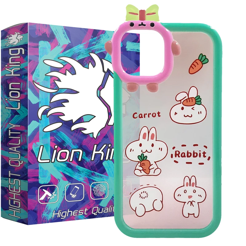   کاور لاین کینگ مدل KhargoshI مناسب برای گوشی موبایل اپل iPhone X/Xs