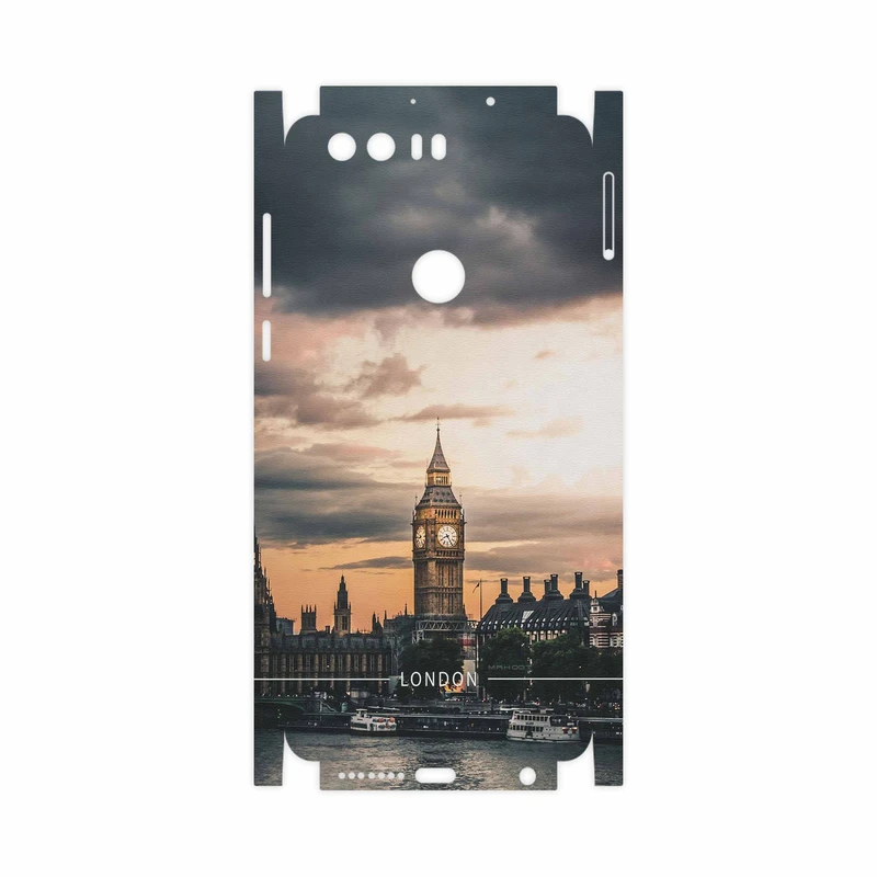 برچسب پوششی ماهوت مدل London City-FullSkin مناسب برای گوشی موبایل آنر 8