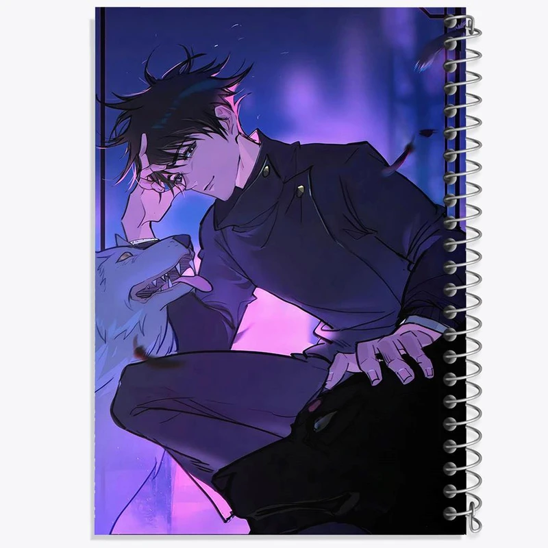 دفتر شطرنجی 50 برگ خندالو طرح فوشیگورو مگومی انیمه جوجوتسو کایزن کد 11101