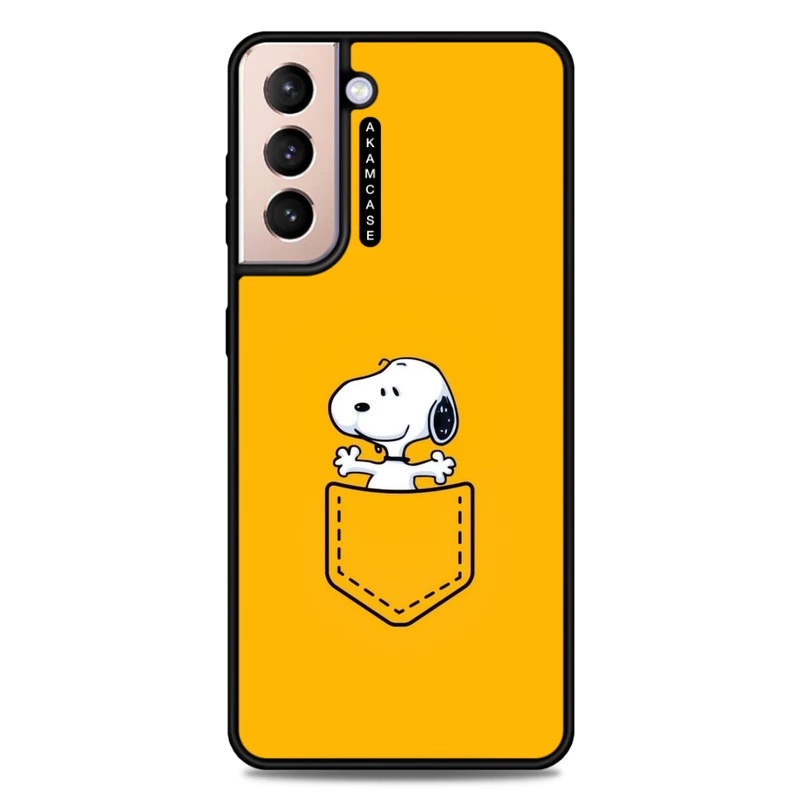 کاور آکام مدل AMCWSGS21P-SNOOPY12 مناسب برای گوشی موبایل سامسونگ Galaxy S21 Plus