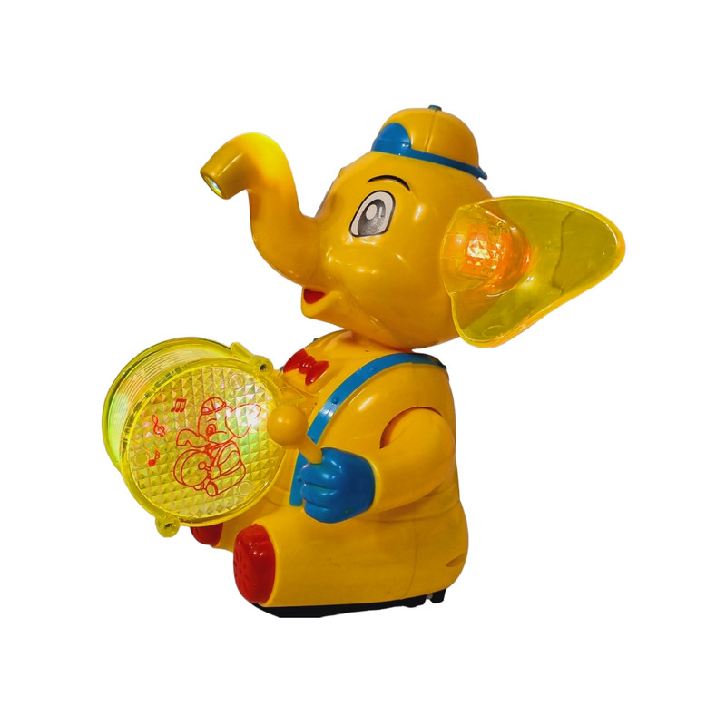 اسباب بازی مدل فیل طبل زن موزیکال کد FT 1