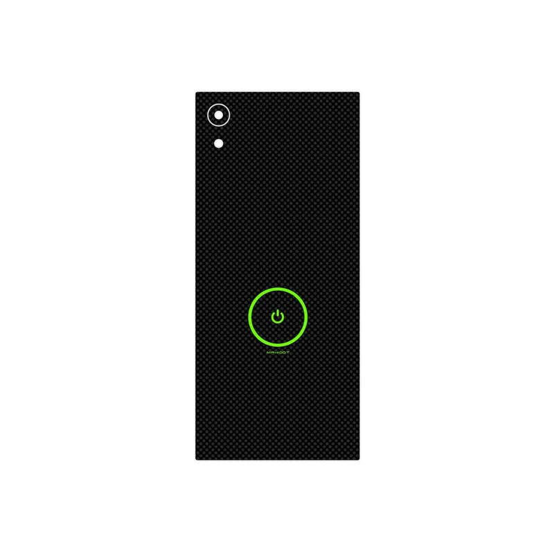 برچسب پوششی ماهوت مدل Minimal Power Button مناسب برای گوشی موبایل سونی Xperia XA1