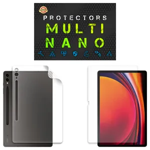 Multi Nano X-SFB Model Anti Reflex Screen Protector Suitable For Samsung Galaxy Tab S9 Plus Tablet Along With The Back Protector