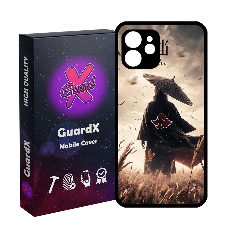کاور گارد ایکس طرح Itachi Naruto Anime مدل Glass10739 مناسب برای گوشی موبایل اپل iPhone 12