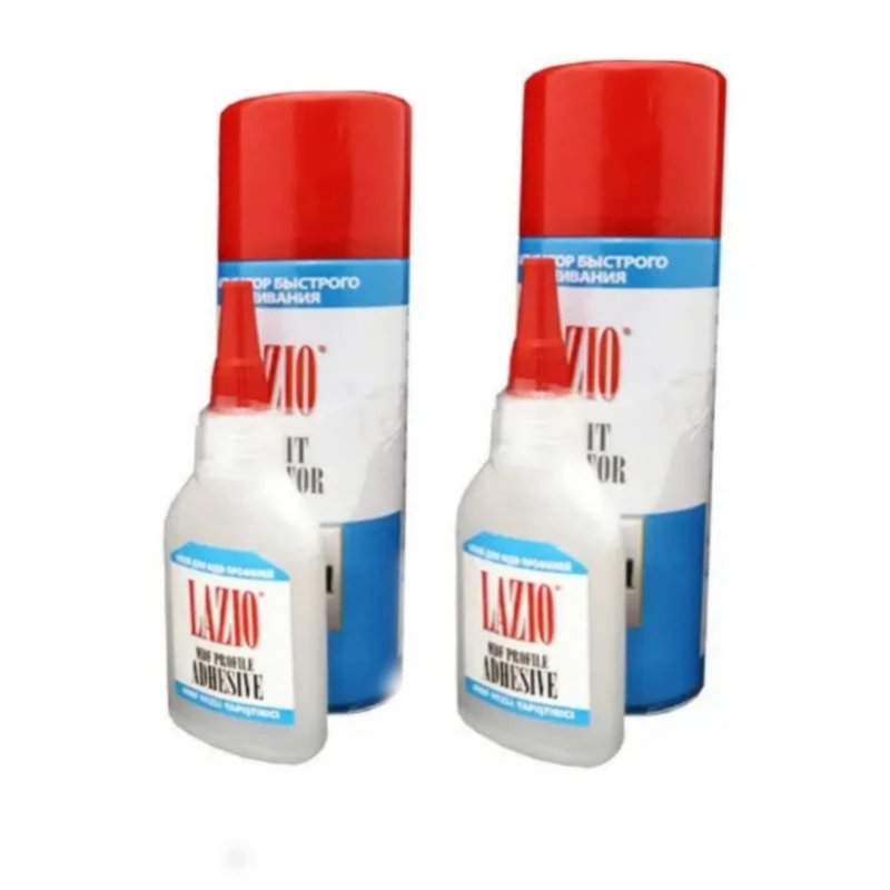 چسب 123 لازیو مدل MDFKIT حجم 400 میلی لیتر بسته دو عددی