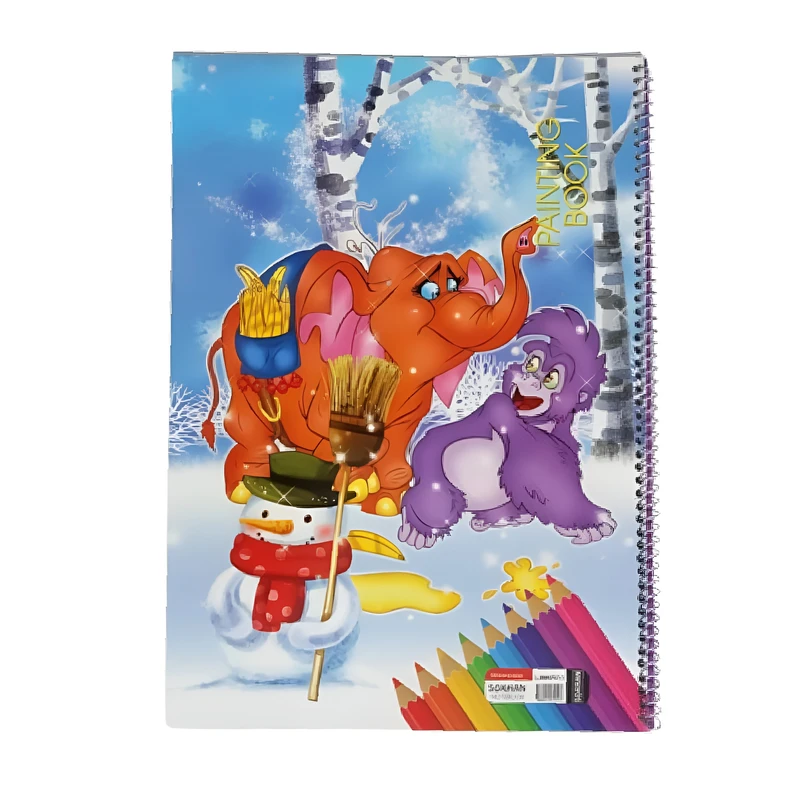 دفتر نقاشی 20 برگ سخن طرح فیلی فانتزی کد 104603