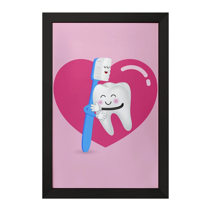 تابلو خندالو مدل دندان و دندان پزشکی کودکانه کد 36727