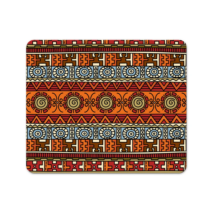 ماوس پد پاد آفرین مدل سنتی بوهو طرح گلیم فرش کد P185 سایز 19*24 سانتی متر