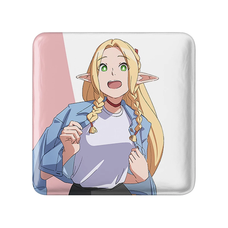 پیکسل خندالو طرح مارسیل انیمه خوشمزه در سیاه چال مدل مربعی کد 35916