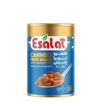خوراک لوبیا چیتی با قارچ در سس گوجه فرنگی اصالت - 380 گرم