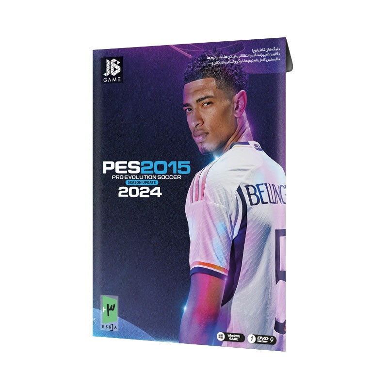 بازی PES 2015 Update 2024 مخصوص PC نشر جی بی تیم