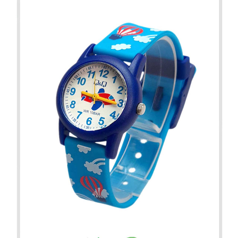 ساعت مچی عقربه ای بچگانه کیو اند کیو مدل VR99J018Y ساعت مچی عقربه ای بچگانه کیو اند کیو مدل VR99J018Y