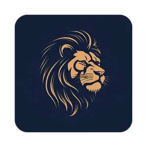 زیر لیوانی کاکتی طرح شیر مدل mp24126