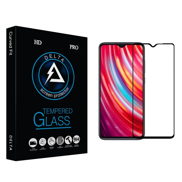 محافظ صفحه نمایش مات دلتا مدل Fit مناسب برای گوشی موبایل شیائومی Redmi Note 8Pro