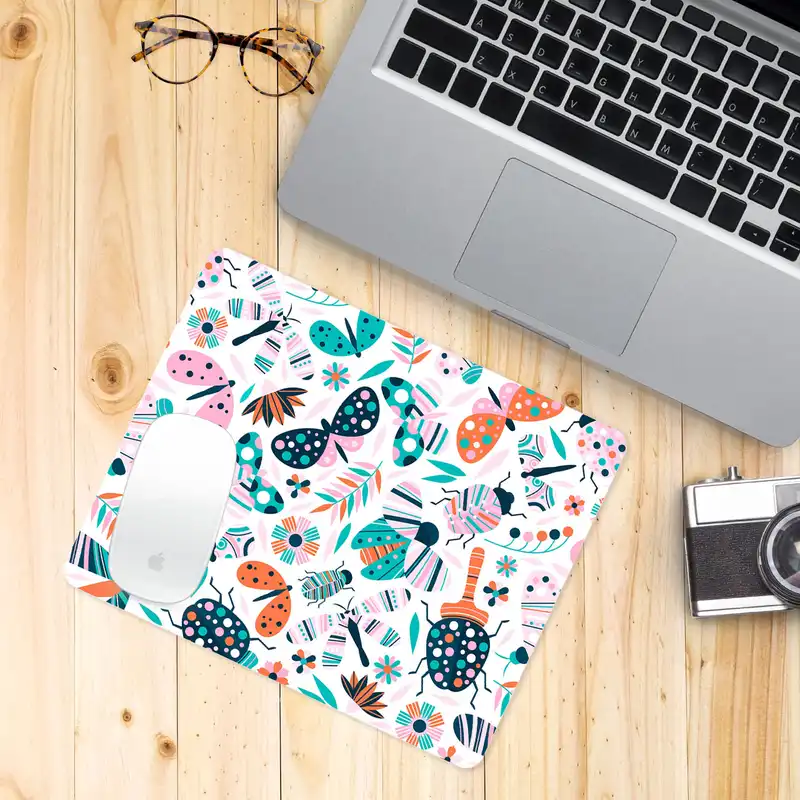 ماوس پد طرح فانتزی پروانه مدل H98