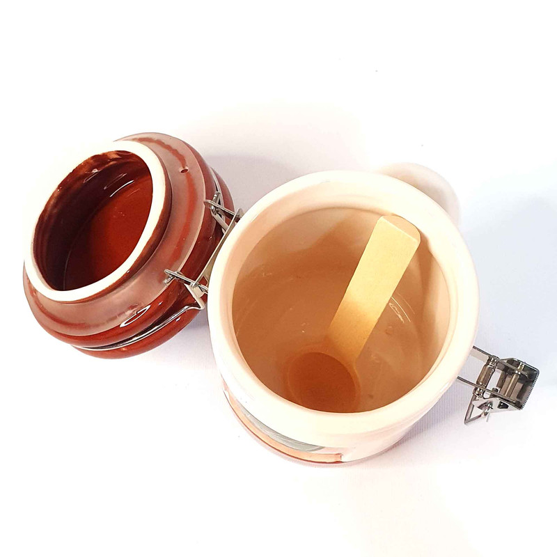 ست جا ادویه دنیلی طرح برگ کد V4-190LeaveX2 مجموعه 2 عددی