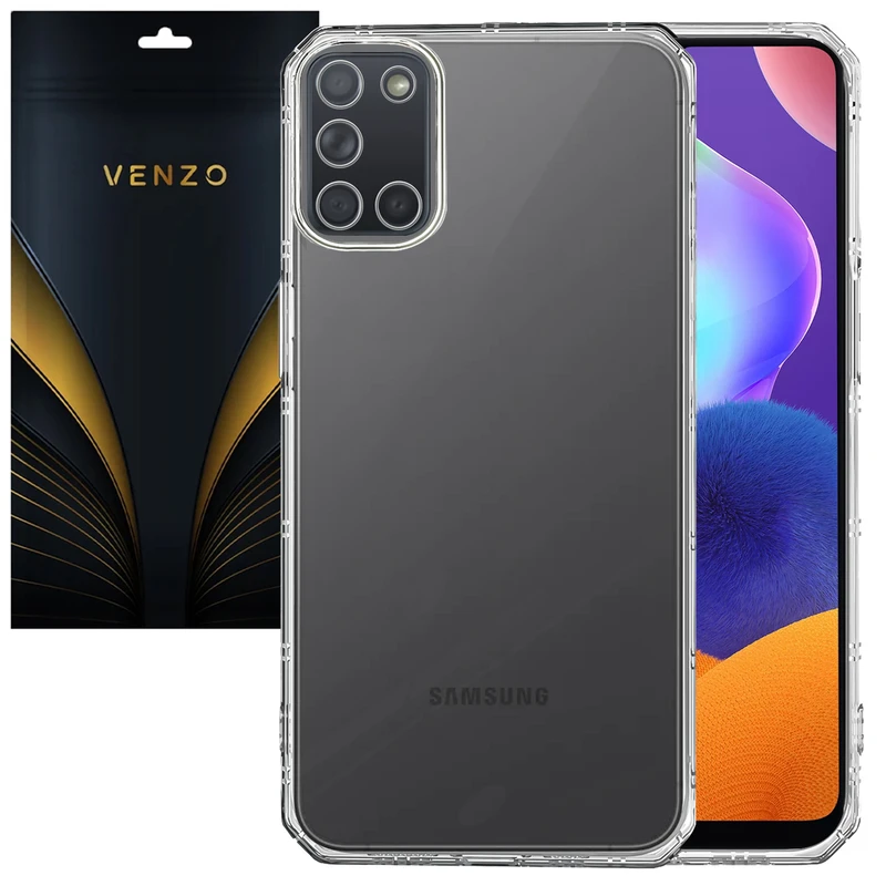 کاور ونزو مدل Crystal مناسب برای گوشی موبایل سامسونگ Galaxy A31