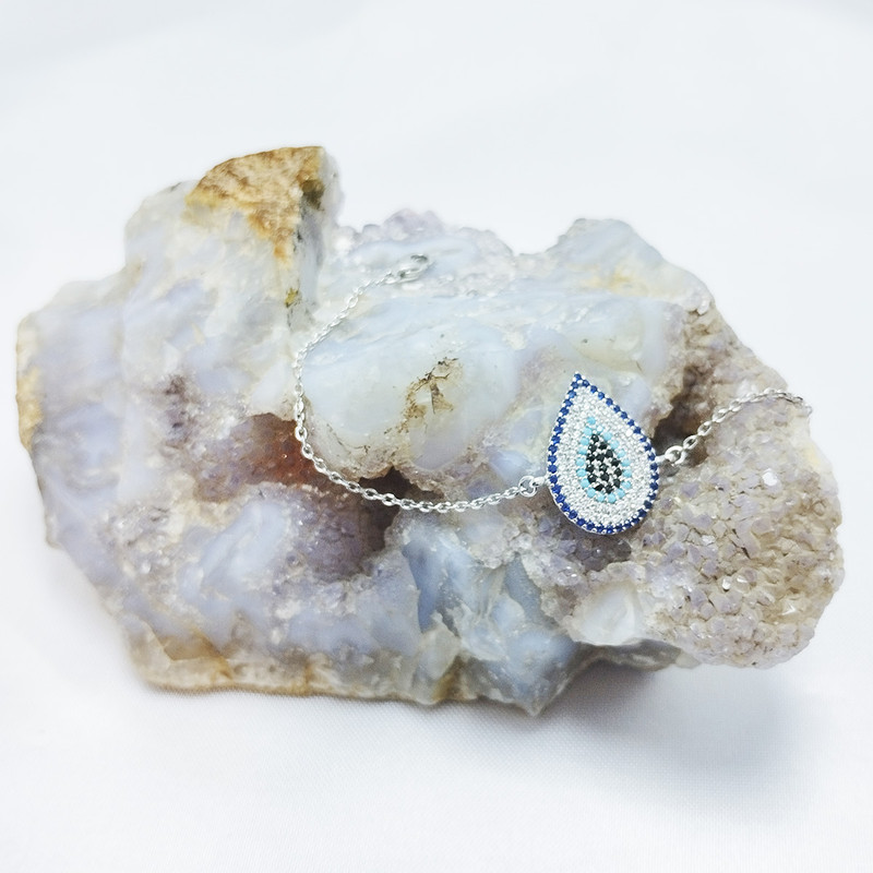 دستبند نقره زنانه سلین کالا مدل  گل کد 22