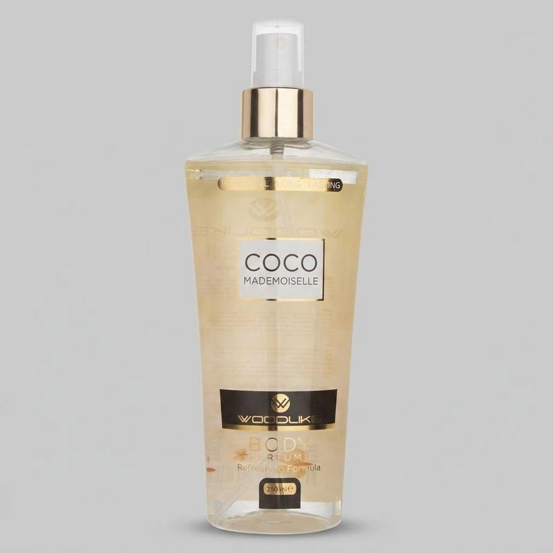 بادی اسپلش زنانه وودلایک مدل Coco حجم 250 میلی لیتر