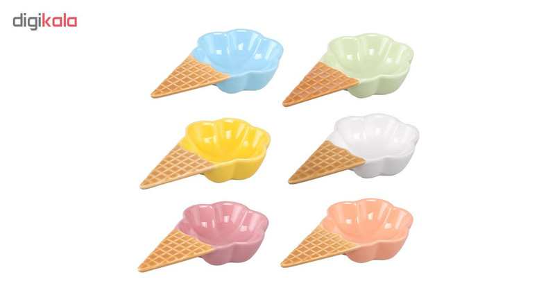 بستنی خوری کد 3110 بسته 6 عددی