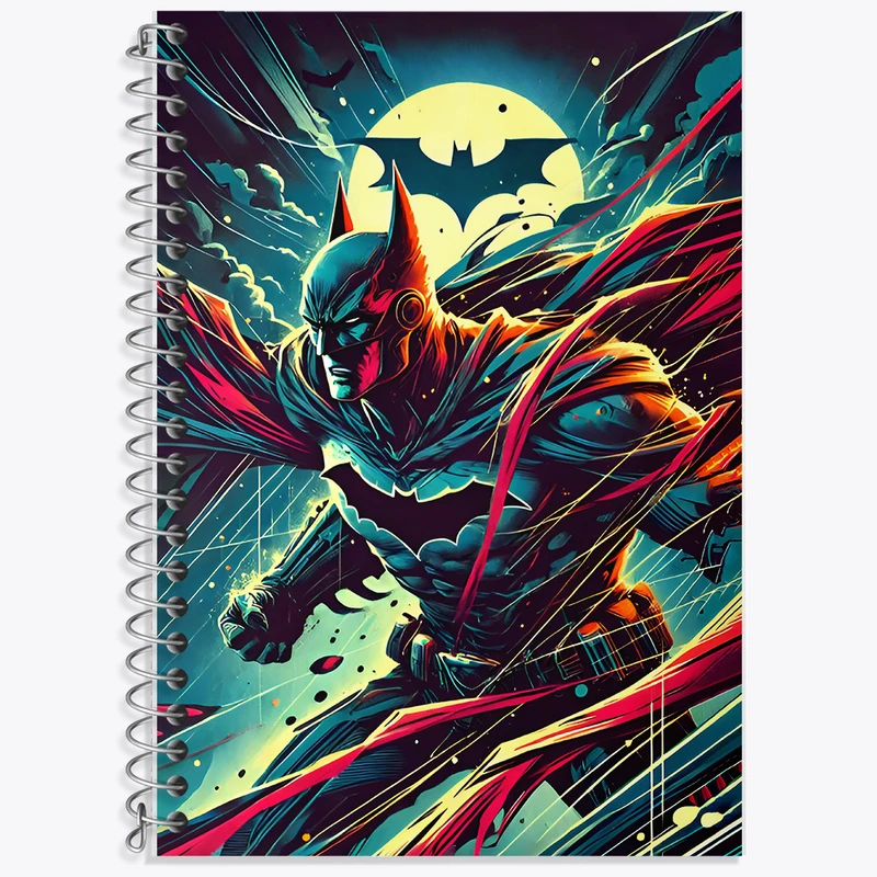 دفتر لغت 50 برگ خندالو طرح بتمن (Batman) کد F8108