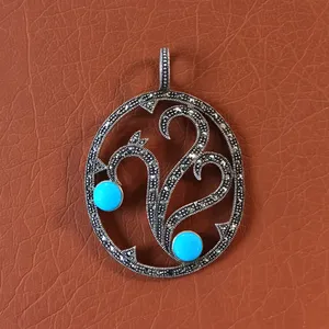 آویز گردنبند نقره زنانه سلین کالا مدل ce-pel75