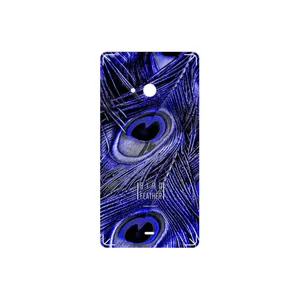 MAHOOT Purple Feather Cover Sticker for Microsoft Lumia 540