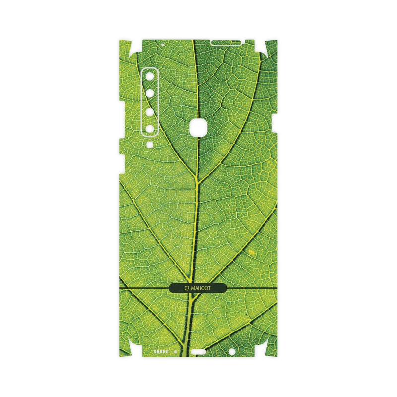 برچسب پوششی ماهوت مدل Leaf-Texture-FullSkin مناسب برای گوشی موبایل سامسونگ Galaxy A9 2018