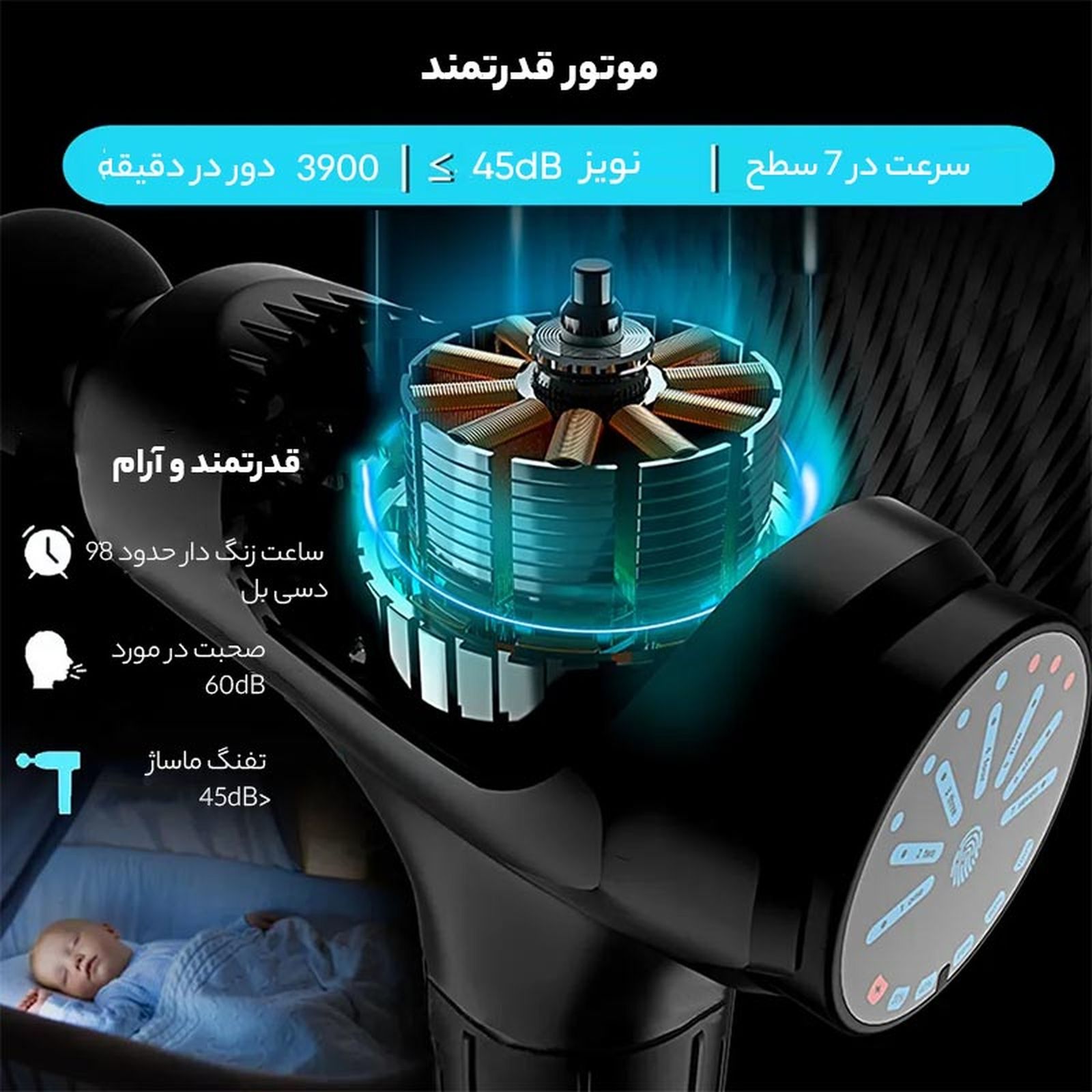 ماساژور برقی سایکل تیری مدل MGY12 -  - 3
