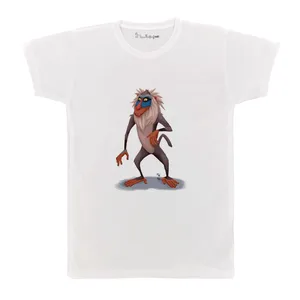 تی شرت آستین کوتاه بچگانه پرمانه طرح شیر شاه کد pmt.6371